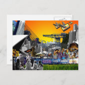 Carte Postale Un été à Sydney (Devant / Derrière)