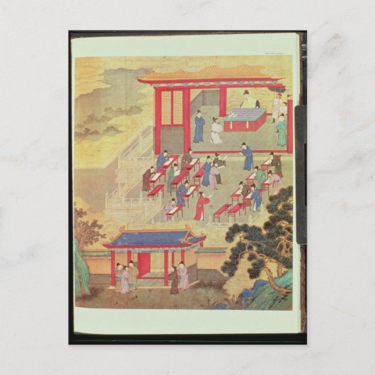 Carte Postale Un examen public chinois ancien (Devant)
