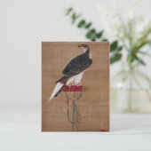 Carte Postale Un faucon - Scroll coréen du XVIe siècle (Debout devant)