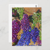 Carte Postale Un festival des raisins (Devant / Derrière)