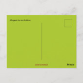 Carte Postale Un figuier des banians aux Maldives (Dos)