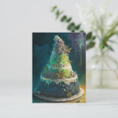 Carte Postale Un Gâteau À L'Hernage (Debout devant)