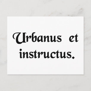 Carte Postale Un gentleman et un érudit.