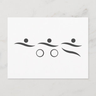 Carte Postale Un grand cadeau de triathlon pour votre ami ou