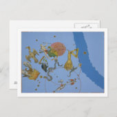 Carte Postale Un groupe de constellations de 'Uranometria' par J (Devant / Derrière)