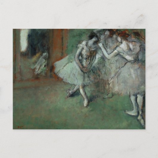 Carte Postale Un groupe de danseuses | Edgar Degas (Devant)