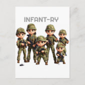 Carte Postale Un Groupe D'Enfants En Camouflage De L'Armée Unifo (Devant)