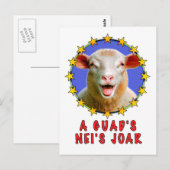Carte Postale Un guad neis Johr (Devant / Derrière)