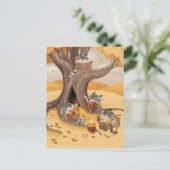 Carte Postale Un guérisseur de livres anciens par Alexandra Dika (Debout devant)