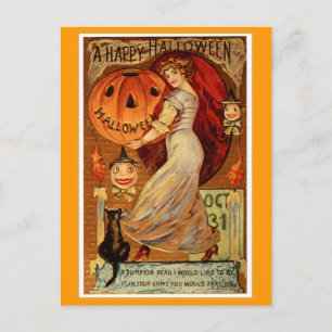 Carte Postale Un Halloween réjouissant