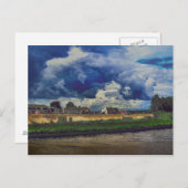 Carte Postale Un hommage numérique à van Gogh (Devant / Derrière)