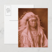 Carte Postale Un Homme Blanc L'Exécute - Corbeau (Devant / Derrière)