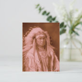 Carte Postale Un Homme Blanc L'Exécute - Corbeau (Debout devant)