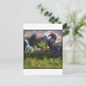 Carte Postale Un Homme De Snowy River (Debout devant)