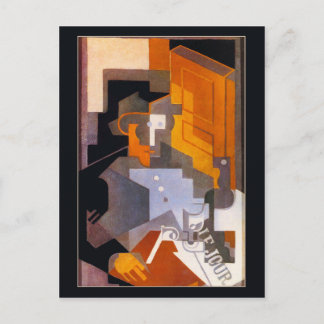 Carte Postale Un homme de Touraine par Juan Gris
