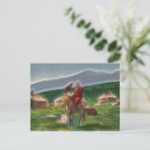 Carte Postale Un homme du Kazakhstan (Debout devant)