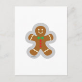 Carte Postale Un Homme En Pain D'Épice Qui Fait L'Angel Dans La (Devant)