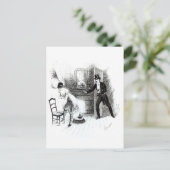 Carte Postale Un homme visite une prostituée (Debout devant)