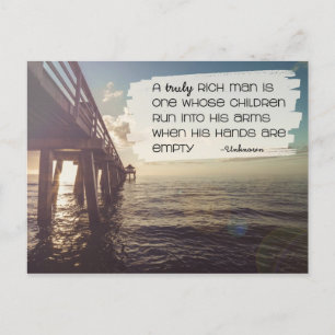 Carte Postale Un homme vraiment riche