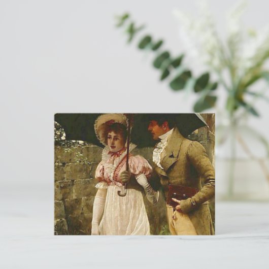 Carte Postale Un humide dimanche matin (Debout devant)