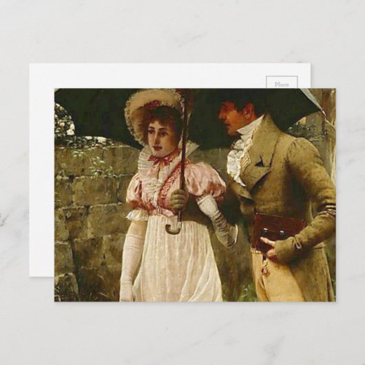 Carte Postale Un humide dimanche matin (Devant / Derrière)