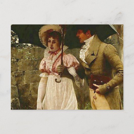 Carte Postale Un humide dimanche matin (Devant)