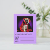 CARTE POSTALE UN INVITATION DE PARTI HALLOWEEN (Debout devant)