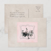 Carte Postale un invitation de thé (Devant / Derrière)