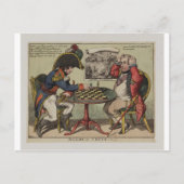 Carte Postale Un Jeu Aux Échecs (Devant)