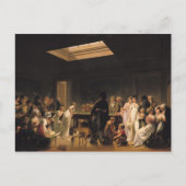 Carte Postale Un jeu de billard, 1807 (Devant)