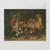 Carte Postale Un jeu de Piquet (Devant)