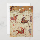Carte Postale Un jeu de Polo (Devant / Derrière)