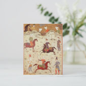 Carte Postale Un jeu de Polo (Debout devant)