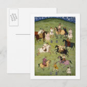 Carte Postale Un jeu de polo, du grand album de Clive (Devant / Derrière)