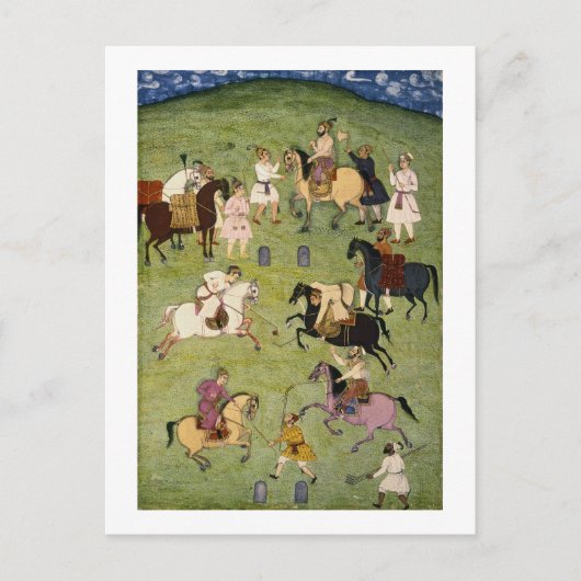 Carte Postale Un jeu de polo, du grand album de Clive (Devant)