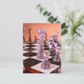 Carte Postale Un jeu d'échecs (Debout devant)