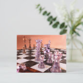 Carte Postale Un jeu d'échecs (Debout devant)