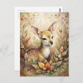 Carte Postale Un jeune père (Devant / Derrière)