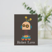Carte Postale Un joli robot design pour enfants (Debout devant)