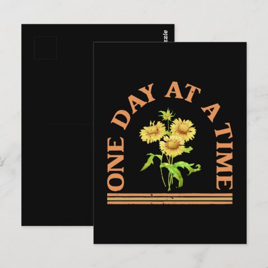 Carte Postale Un Jour À La Fois (Devant / Derrière)
