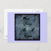 Carte Postale Un jour à la fois (Devant / Derrière)