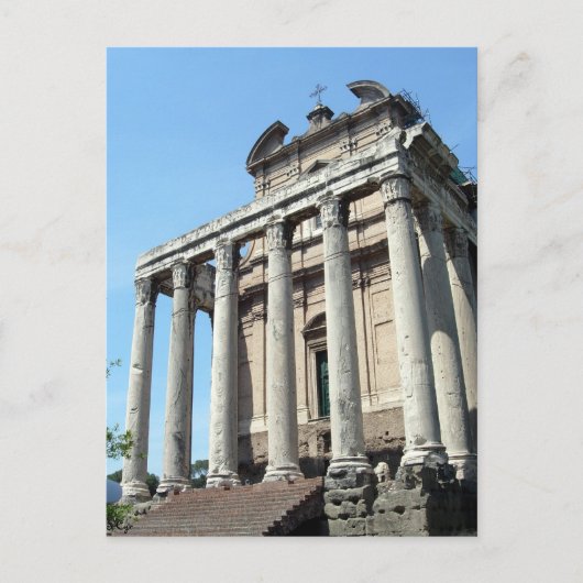 Carte Postale Un jour à Rome (Devant)