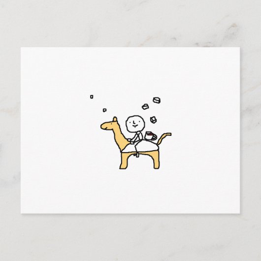 Carte Postale un jour de chance (Devant)