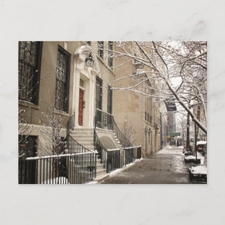 Carte Postale Un jour neigeux dans l'Upper East Side