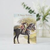 Carte Postale Un joyeux anniversaire (Debout devant)