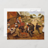 Carte Postale Un Kermesse flamand (Devant / Derrière)