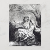 Carte Postale Un lieu de rencontre pour l'amour (Devant)