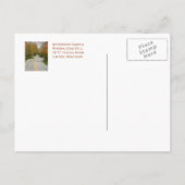 CARTE POSTALE UN LONG TRONÇON DE COURBES EN S/COULEURS D'AUTOMNE (Dos)