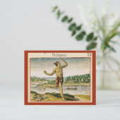 Carte Postale Un magicien de Virginie (Debout devant)