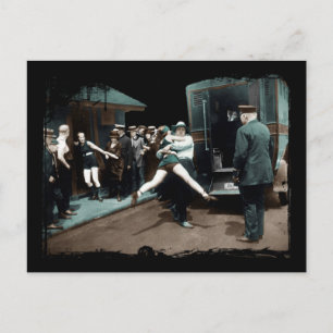 Carte Postale Un maillot de bain arrête USA